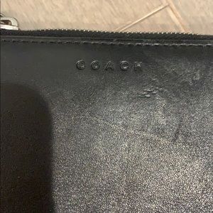 Coach leather wallet